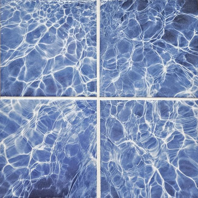 São Blue tile